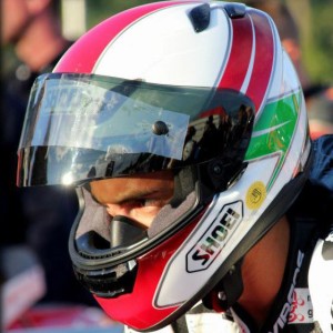 Totti alla partenza del Manx GP 2012 